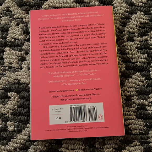 Bunny a novel by Mona Awad - Picture 2 of 5